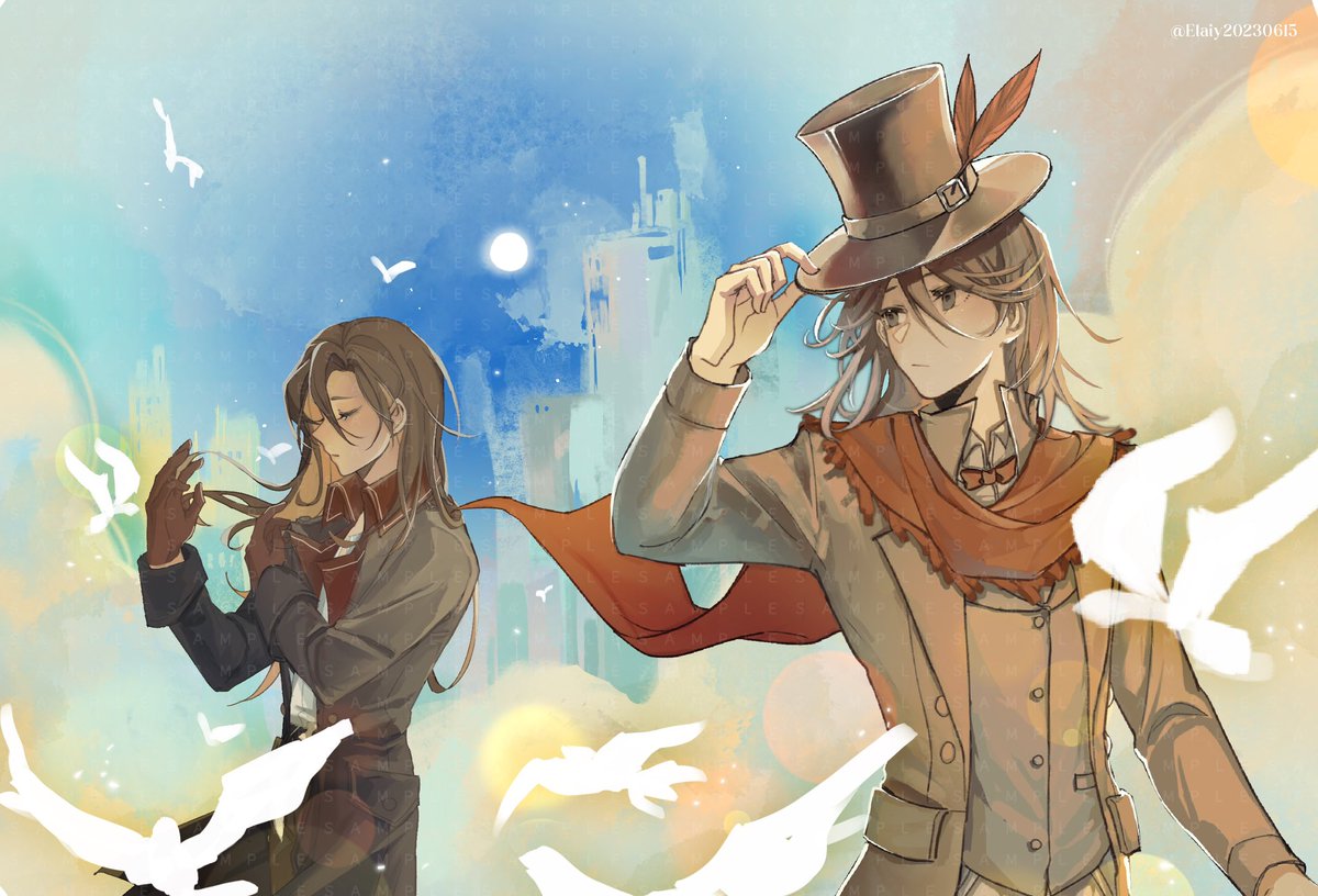 laiyi0032's tweet image. 23年画了好多
#伦克 #诡秘之主 #lotm #LordOfTheMysteries #LeoKlein
