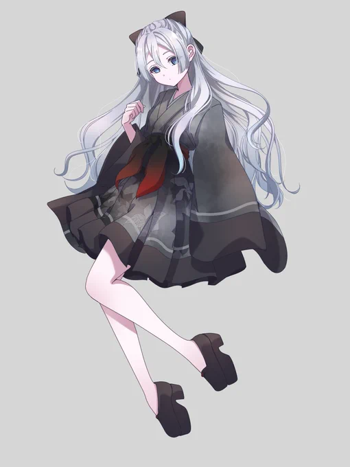昨年の描き初めをリメイクしてみました。少しは成長できましたかね…?#prsk__FA 