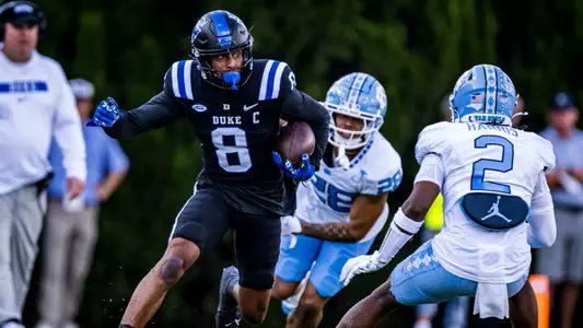 Jordan Moore after his final game at Duke - I'm blessed to be at Duke.  My parents said when going through the recruiting process don't choose a school for the coach but for a place that you love and a place you want to be.  (He mentions he had some great coaches). I'd like my