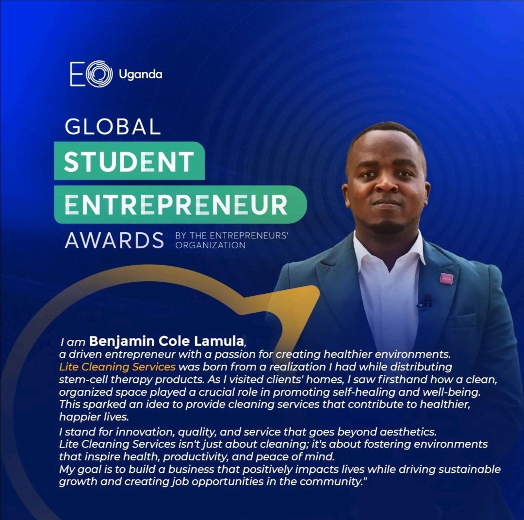 I come with me bearing good news that we shall be representing at the prestigious #GSEA2025 by EOUganda

If you can, come along to Fairway Hotel at 2pm as we share our story with the world ☺️