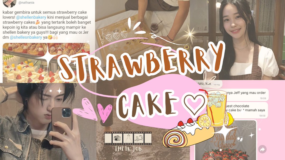 Strawberry cake ♡
—Haruto au