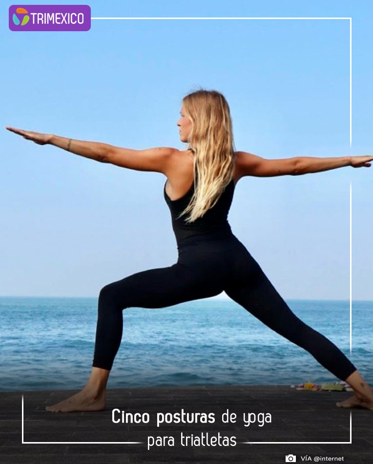 El yoga 🧘 es una herramienta invaluable para triatletas 🏊🏻 🚴🏻 🏃🏻‍♂️ que buscan mejorar la flexibilidad, fortalecer músculos estabilizadores y prevenir lesiones. Estas  5️⃣ posturas son ideales para complementar el entrenamiento 
#soyTriatleta #trimexico