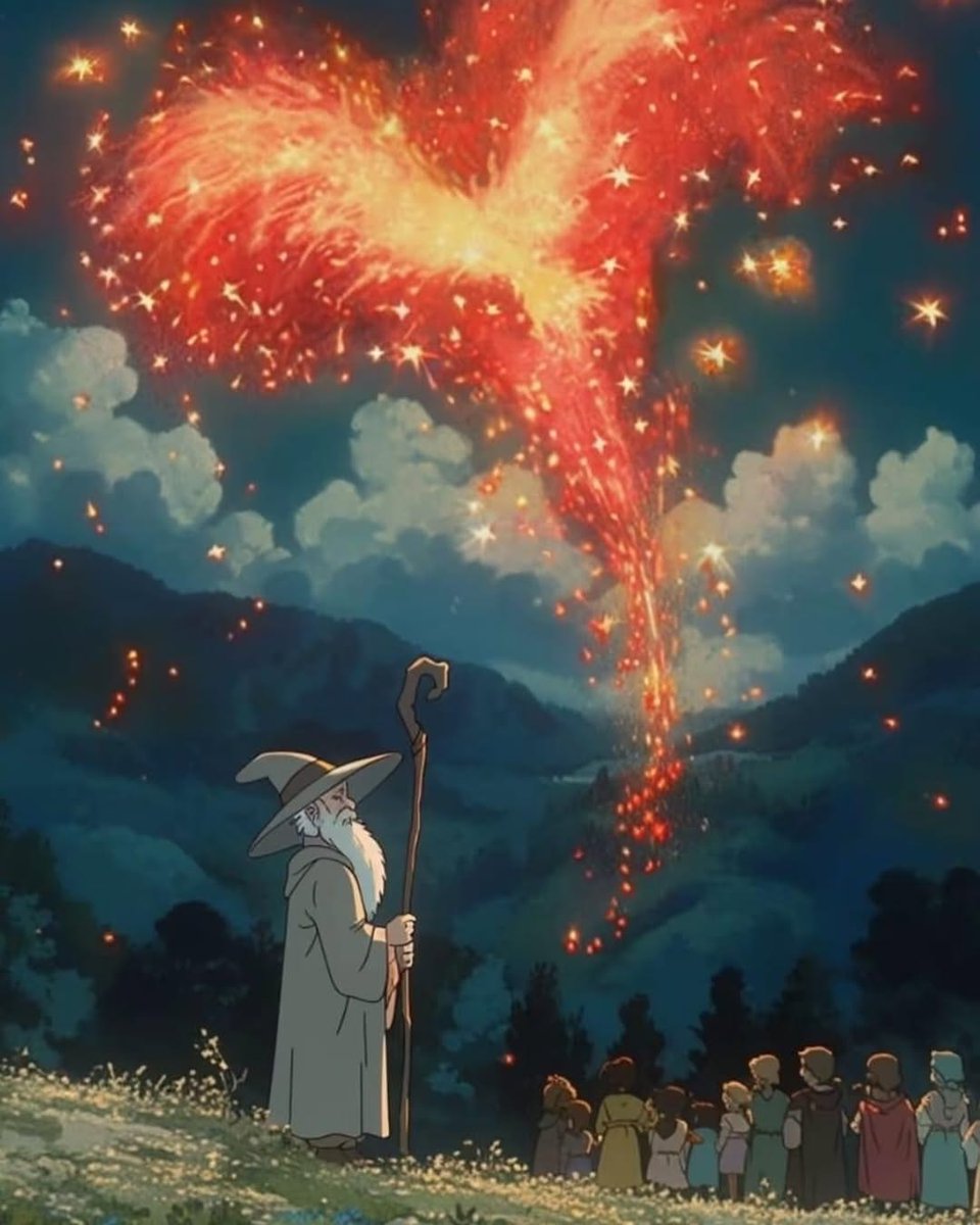 Lord of the rings x Studio Ghibli