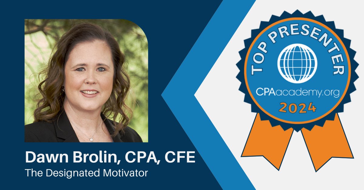 Wow, I’m honored to be recognized as a 2024 Top Presenter by CPAacademy.org. There are no words to express how rewarding the experience of sharing knowledge with the accounting community has been. There's so much more to come!

members.cpaacademy.org/toppresenter24…