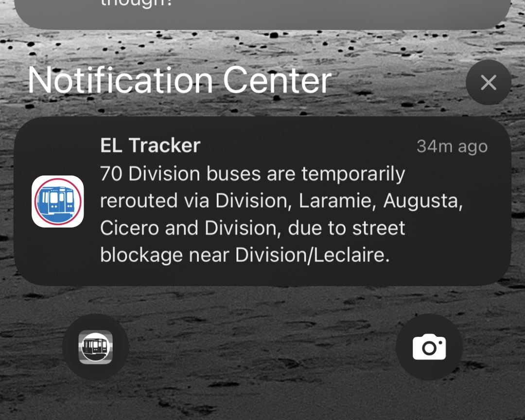 el_tracker_chi's tweet photo. Download EL Tracker to get custom notifications for your favorite lines and stations, directly from the CTA's API https://t.co/CbcsQl943w