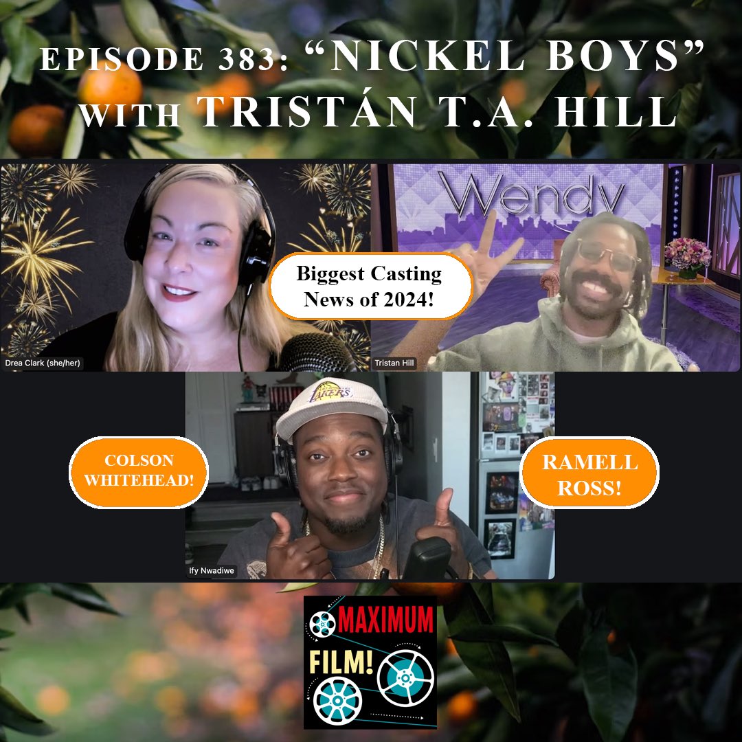Today we are looking at the 2024 film, Nickel Boys. Plus we look at other films covering lesser known historical events. Our guest today is the talented director and writer, <a href="/TristanTaylor88/">Chocolate Dinosaur | Directed by Tristan T.A. Hill</a>. Listen on <a href="/MaxFunHQ/">Maximum Fun HQ</a> or wherever you get your podcasts.