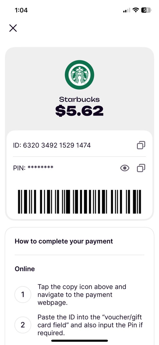 My first 2025 <a href="/Starbucks/">Starbucks</a> purchase beta testing the <a href="/Polkadot/">Polkadot</a> Pay app - worked like a charm 🚀☕️