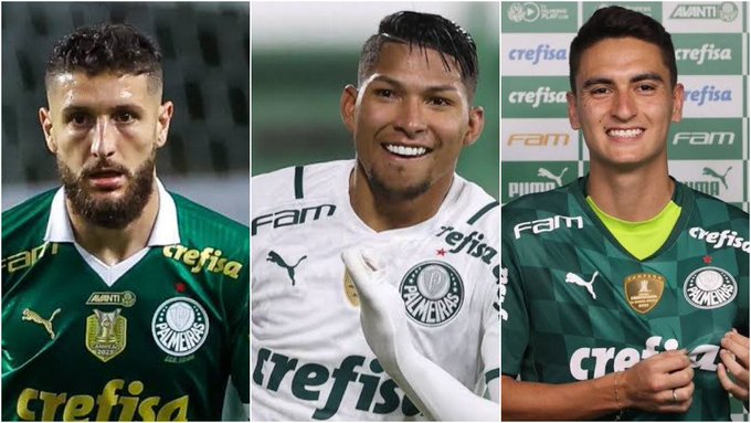 Palmeiras aumenta a proposta e oferece TRÊS jogadores ao Grêmio na negociação por Villasanti