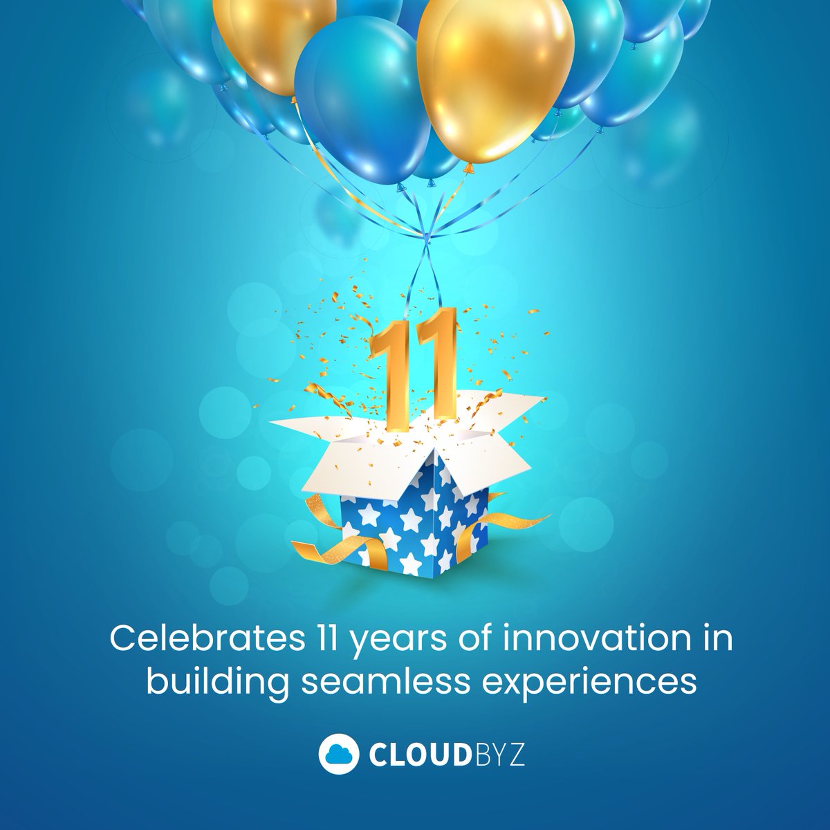 🎉 Cheers to 11 years of innovation at Cloudbyz! From simplifying clinical research to building smarter solutions, our journey is just beginning. Thank you for being part of our story! 🚀 #Cloudbyz #11YearsOfInnovation #ClinicalTrials #eClinicalSolutions