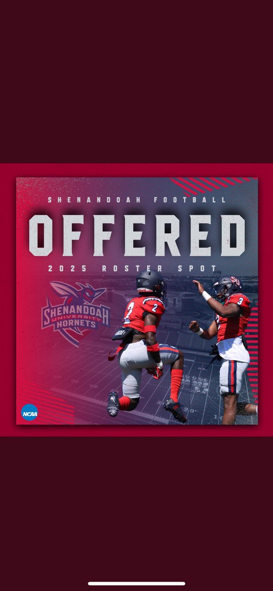 Michael Domingos (@mdomingos06) on Twitter photo Blessed to receive my first offer from <a href="/SUhornetsFB/">Shenandoah Football</a>. Thank you <a href="/56ways/">KalvinOliver</a> for the opportunity! #MAD06
<a href="/football_wshs/">West Springfield Football</a> Blessed to receive my first offer from <a href="/SUhornetsFB/">Shenandoah Football</a>. Thank you <a href="/56ways/">KalvinOliver</a> for the opportunity! #MAD06
<a href="/football_wshs/">West Springfield Football</a>