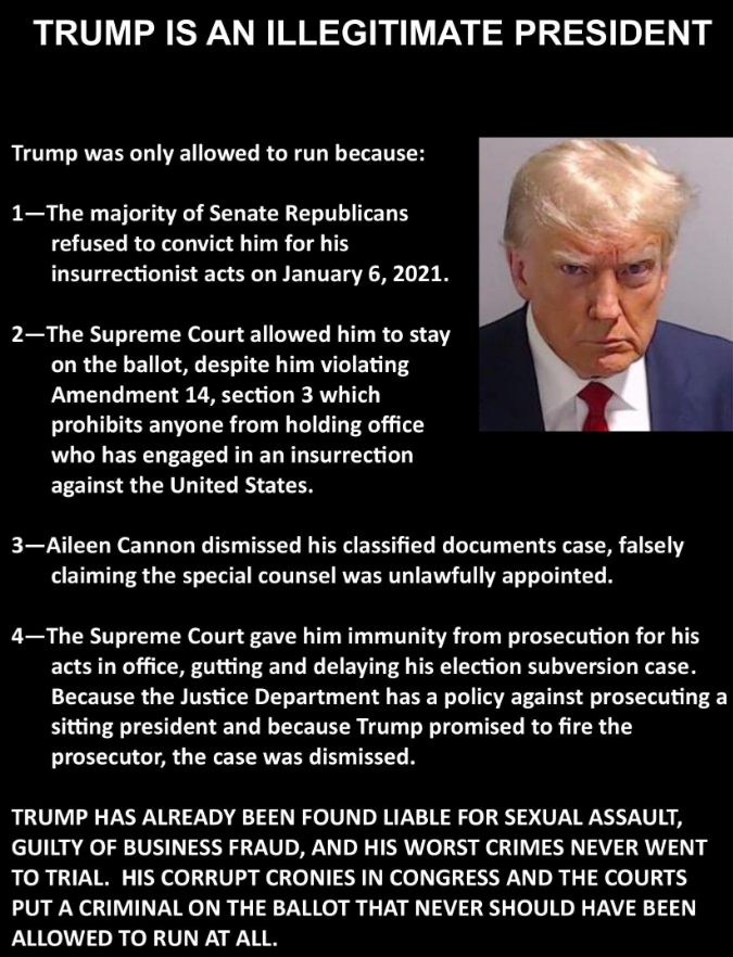 essenviews's tweet photo. Trump is an Illegitimate President https://t.co/Rtu0x0pUEP
