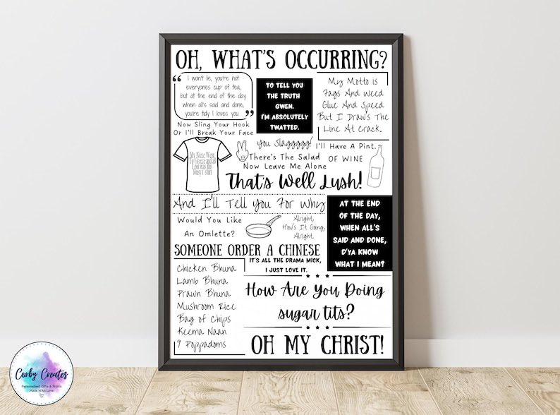 OH, what’s occurring

🫶Who loved Gavin and Stacey?

We love it here so much that we brought these prints out from only £2.95 💴 

Multiple sold already and 7 in people’s basket 🧺 proving already a hit!

Want yours? Follow the link below

etsy.com/uk/listing/185…