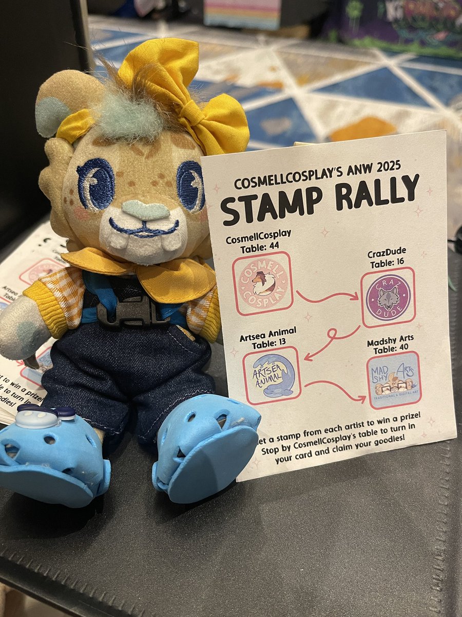 Fresh from #NYFB  and now All set up for my first #ANW2025 !  Come scoop some cute !