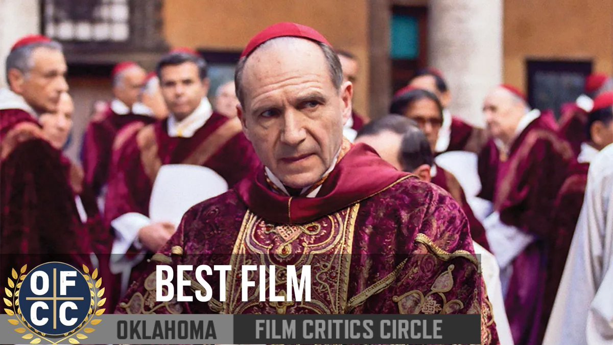 OFCC 2024 Top 10 Films of 2024

Winner: Conclave <a href="/conclavethefilm/">Conclave</a> @focusfeatures

2. Anora
3. The Brutalist
4. Challengers
5. Wicked
6. Sing Sing
7. Dune: Part Two
8. The Substance
9. I Saw the TV Glow
10. Memoir of a Snail 

#awardseason #okiefilm #film #movies