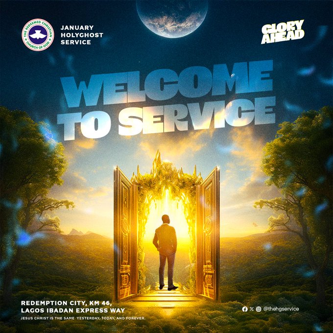 January 4th 2025 Holy Ghost Service Theme Glory Ahead