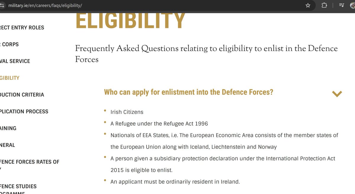 hermannkelly's tweet photo. Only Irish nationals, ie proper Irish citizens should be eligible to join @defenceforces and @GardaTraffic.
Non Irish-nationals should not be allowed to walk around Ireland with guns and state authority. Retweet if you agree. https://t.co/RUuSWtJwVE