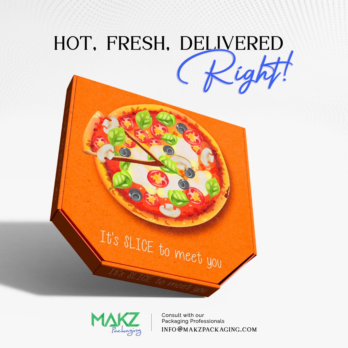makzpackaging's tweet image. Keep the flavor alive with our durable pizza boxes. Designed for freshness and branding that stands out.
Let’s create yours today!

#DurablePackaging #CustomPackaging #PizzaPackaging #CustomPizzaBoxes  #MakzPackaging