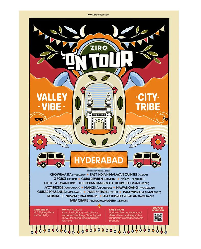 (A new festival experience curated by team behind #ZFM)
~Ziro on Tour Debuts in #Hyderabad~
The Arunachal Times - arunachaltimes.in/index.php/2025…