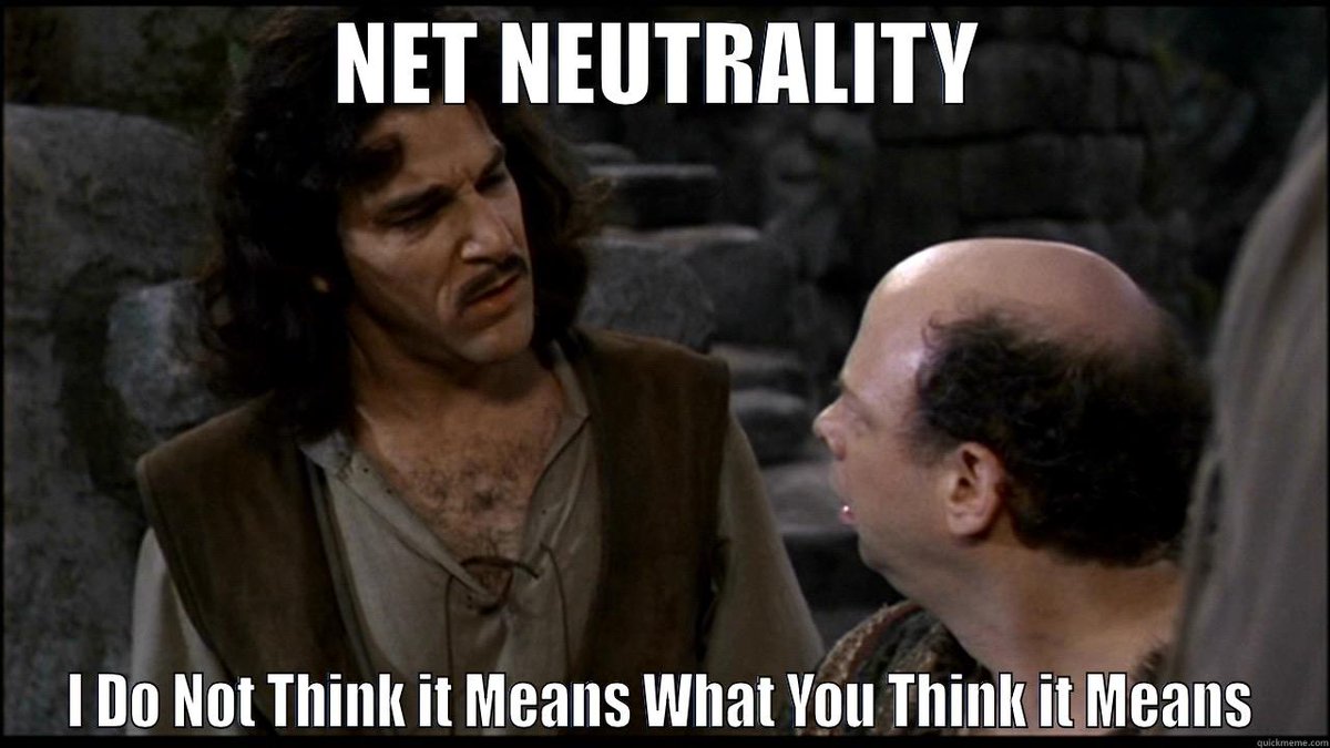 To be clear, TRUE Net Neutrality does not need the FCC to classify Internet services as a public utility. That would give the FCC nearly complete ability to regulate and CENSOR the Internet. That is the OPPOSITE of Net Neutrality. We currently have Net Neutrality in practice.