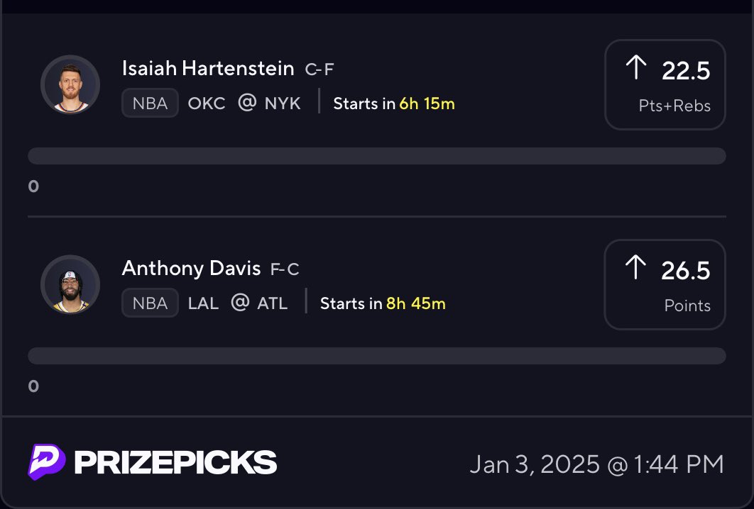 NBA 2 pick 🏀

Like if tailing 🎢

#Prizepicks #NBA #NFL #CFB #MLB #NHL #WNBA #Hardrock #Sleeper #Underdog #GamblingX #bettingtips #draftkings #Sportsbook #predictions #bettingsports #fanduel #bettingadvice #sportsbetting