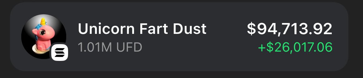 Giving out 1 Unicorn fart club NFT ($100)
to a random duster.

Like+RT
Follow
Comment #GoodAttractsGOOD 

Good day to be a duster!