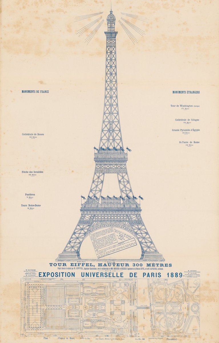 ⌛️Derniers jours pour découvrir les secrets du plus célèbre des symboles parisiens, conçu par #GustaveEiffel en 1889 ! 
Clap de fin lundi 6 janvier, vous êtes prévenus ! 😉