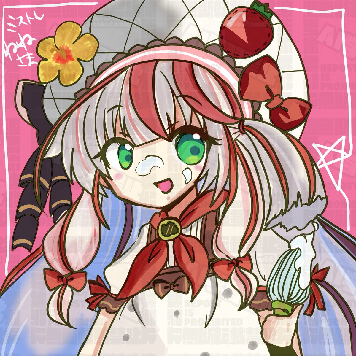 zakutama56's tweet photo. ネネさま描きました
今回のレイヤーも好きだけどこっちも大好きなんですよね
 #ミストレイラスト https://t.co/HU7UWK2qSF