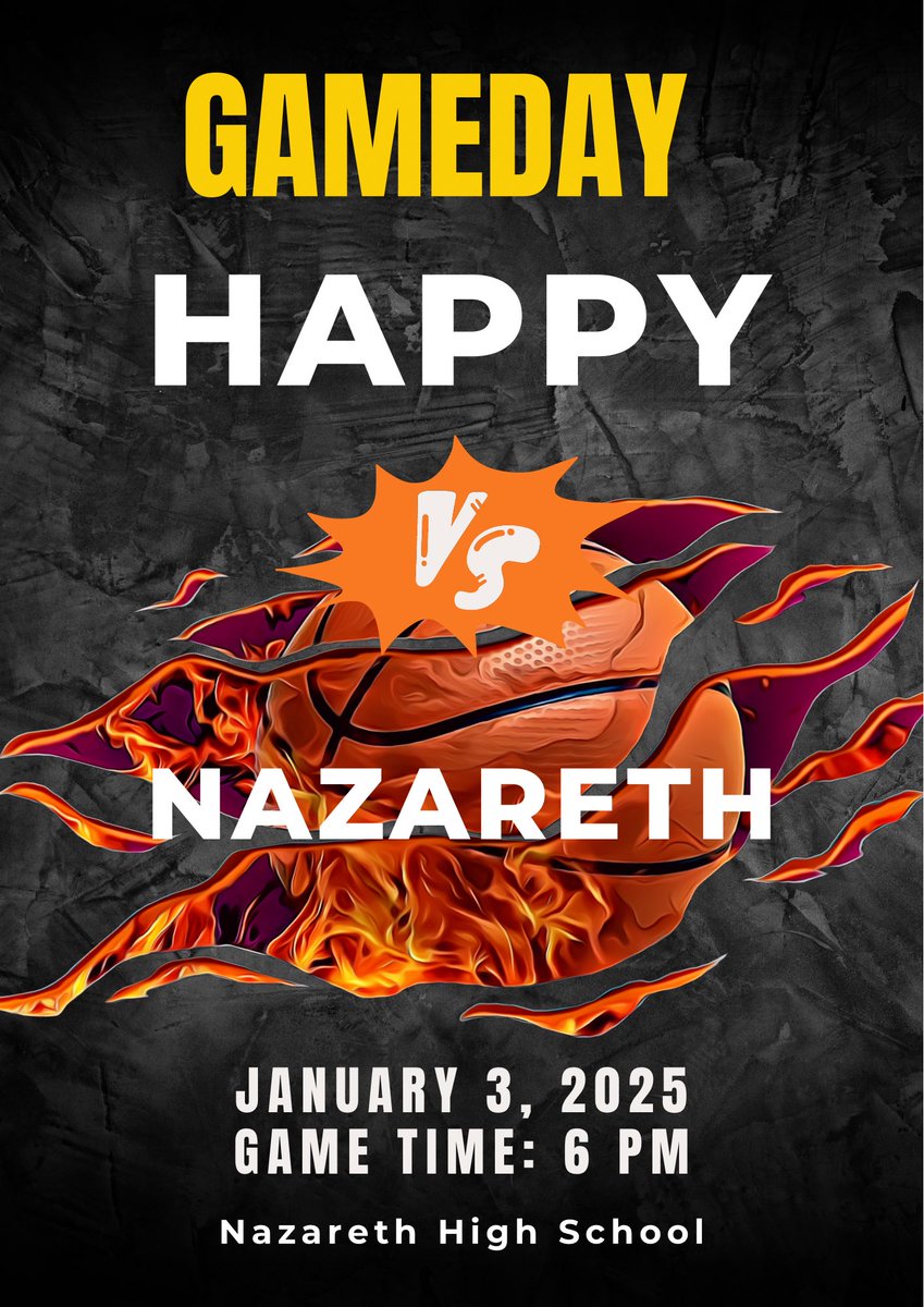 Happy Sports Network (@happysportsnet) on Twitter photo GAMEDAY! District 4-1A action tonight as the Cowboys & Cowgirls take on Nazareth in Naz. Tipoff is scheduled for 6 p.m. and we will have all the play by play action for you on the <a href="/HappySportsNet/">Happy Sports Network</a>. Tune in at happyisd.net or happysportsnetwork.mixlr.com GAMEDAY! District 4-1A action tonight as the Cowboys & Cowgirls take on Nazareth in Naz. Tipoff is scheduled for 6 p.m. and we will have all the play by play action for you on the <a href="/HappySportsNet/">Happy Sports Network</a>. Tune in at happyisd.net or happysportsnetwork.mixlr.com