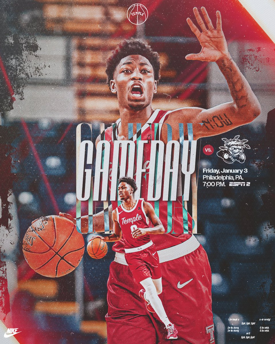 New <a href="/American_Conf/">The American</a> season starts tonight in North Philly‼️

🆚: Wichita State
📍: <a href="/LiacourasCenter/">The Liacouras Center</a> | Philadelphia, PA
⏰: 7:00 PM
📺: ESPN2 | bit.ly/3W0VLHi
📻: OwlSports.com/Listen
📈: bit.ly/40jc7h0
🎟️: bit.ly/3DKoJop

#Team129