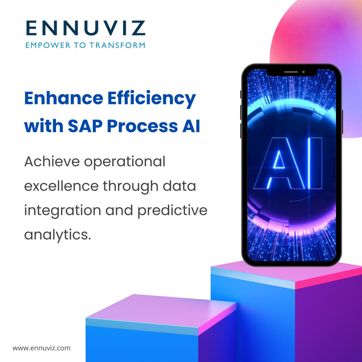 ennuviz's tweet image. Transform your business with #Ennuviz!

✔️ 45% clearer processes
✔️ 30% faster decisions
✔️ 25% fewer compliance risks

Powered by #SAPSignavio &amp;amp; #ProcessAI, we deliver insights that drive results.