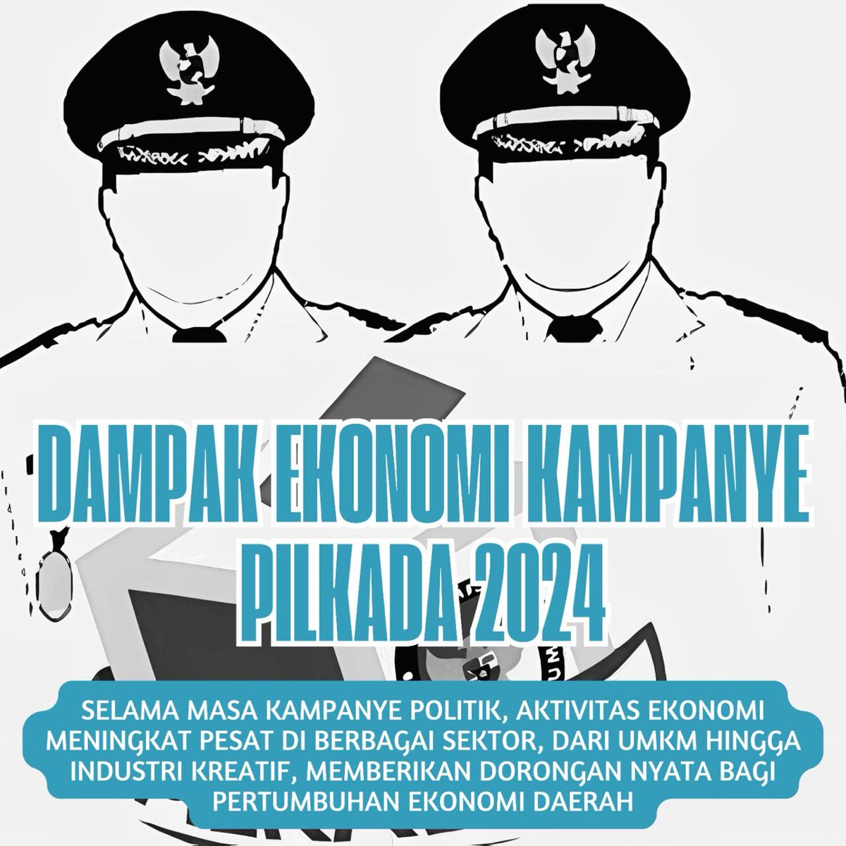 Dampak Ekonomi Kampanye Pilkada 2024

#Pilkada2024
#PilkadaPemacuEkonomi
#EkonomiDaerahMeningkat
#PilkadaSejahterakanRakyat
#PilkadaBerdayakanRakyat