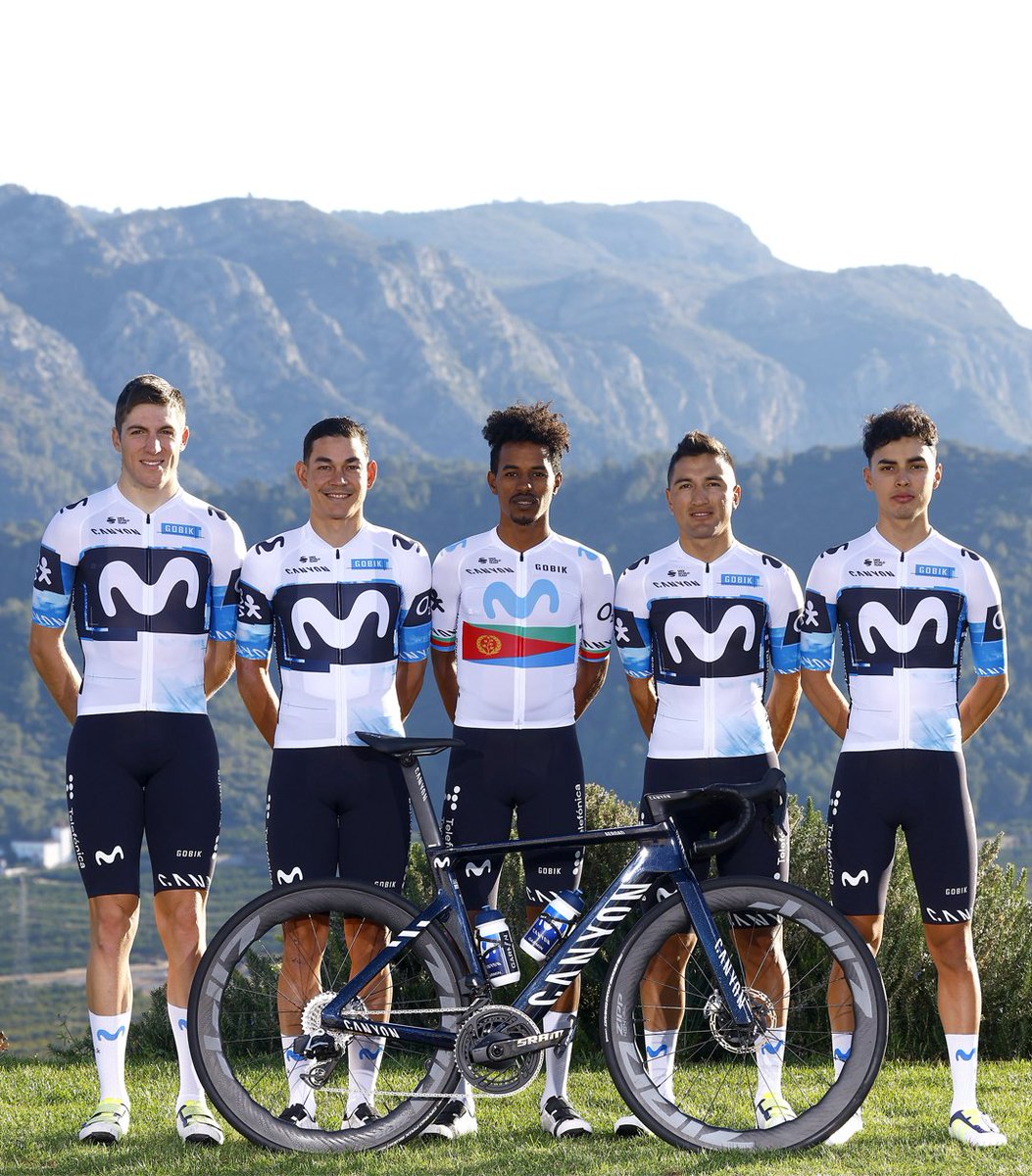 Movistar Team (@movistar_team) on Twitter photo 🆕 ¡A por un gran 2️⃣0️⃣2️⃣5️⃣ en vuestro primer año con la Ⓜ️!
🚴♂️ 💙 <a href="/pablocastrillo_/">Pablo Castrillo</a>, <a href="/aular_orluis/">𝕆ℝ𝕃𝕌𝕀𝕊 𝔸𝕌𝕃𝔸ℝ オールイス・アルベルト</a>, <a href="/NATNAELTESFATS1/">NATNAEL TESFATSION</a>, <a href="/JeffCepedaH/">Jefferson Cepeda</a>, Diego Pescador.
📸 <a href="/SprintCycling/">SprintCycling</a>
#RodamosJuntos I <a href="/movistar_es/">Movistar España</a> 🆕 ¡A por un gran 2️⃣0️⃣2️⃣5️⃣ en vuestro primer año con la Ⓜ️!
🚴♂️ 💙 <a href="/pablocastrillo_/">Pablo Castrillo</a>, <a href="/aular_orluis/">𝕆ℝ𝕃𝕌𝕀𝕊 𝔸𝕌𝕃𝔸ℝ オールイス・アルベルト</a>, <a href="/NATNAELTESFATS1/">NATNAEL TESFATSION</a>, <a href="/JeffCepedaH/">Jefferson Cepeda</a>, Diego Pescador.
📸 <a href="/SprintCycling/">SprintCycling</a>
#RodamosJuntos I <a href="/movistar_es/">Movistar España</a>