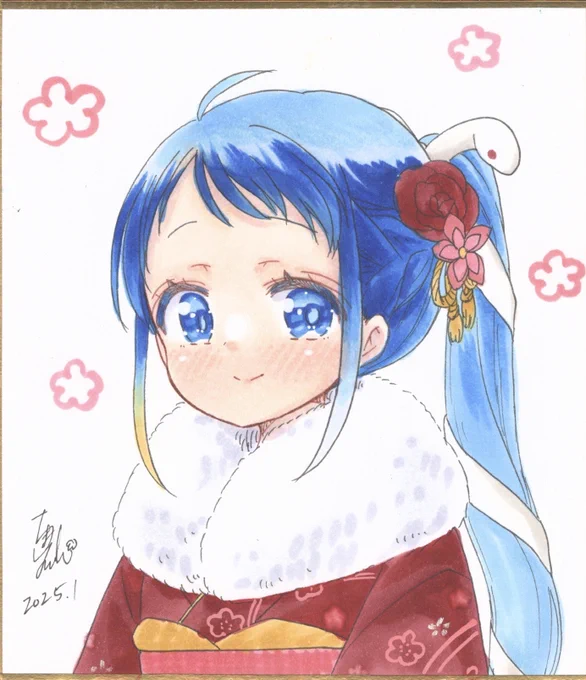 五月雨ちゃん #1日1絵ちま 