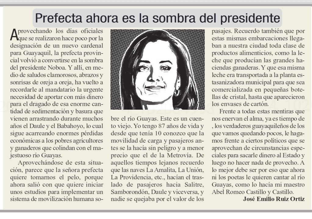 Pascualito37's tweet photo. AQUÍ MI OPINION: Tomado del Diario @Expresoec del día viernes 3 de enero del 2025 https://t.co/vR0ZNe1Qmo