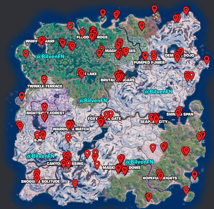 Bilven(#1 Dropmap Maker) tweet media