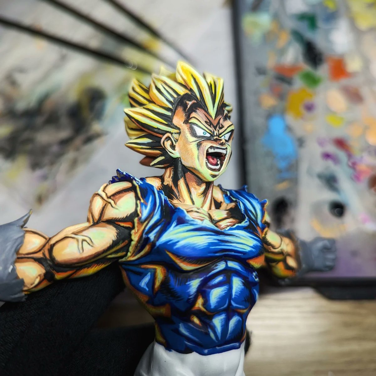Graphigaut's tweet image. La suite du repaint de Majin Vegeta inspi #Dblegends
J&apos;ai pas mal tâtonné mais je commence à tomber sur un rendu qui me plaît, non sans efforts et prises de tête 🥵
Vous en pensez quoi ? Y&apos;a de l&apos;idée ? 🤔
N&apos;hésitez pas à partager les bros de dbl @ZarakiYT @Blastz_off @FitzAdri