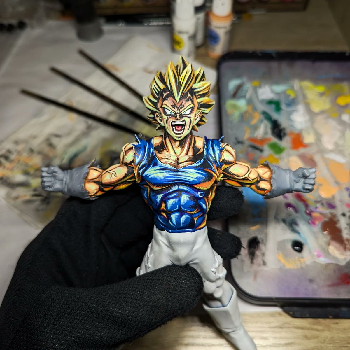 Graphigaut's tweet image. La suite du repaint de Majin Vegeta inspi #Dblegends
J&apos;ai pas mal tâtonné mais je commence à tomber sur un rendu qui me plaît, non sans efforts et prises de tête 🥵
Vous en pensez quoi ? Y&apos;a de l&apos;idée ? 🤔
N&apos;hésitez pas à partager les bros de dbl @ZarakiYT @Blastz_off @FitzAdri