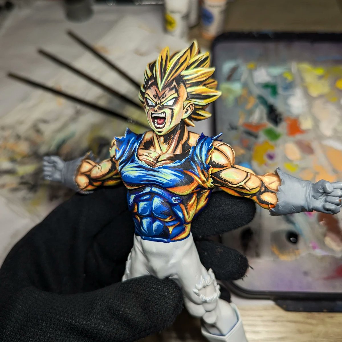 Graphigaut's tweet image. La suite du repaint de Majin Vegeta inspi #Dblegends
J&apos;ai pas mal tâtonné mais je commence à tomber sur un rendu qui me plaît, non sans efforts et prises de tête 🥵
Vous en pensez quoi ? Y&apos;a de l&apos;idée ? 🤔
N&apos;hésitez pas à partager les bros de dbl @ZarakiYT @Blastz_off @FitzAdri