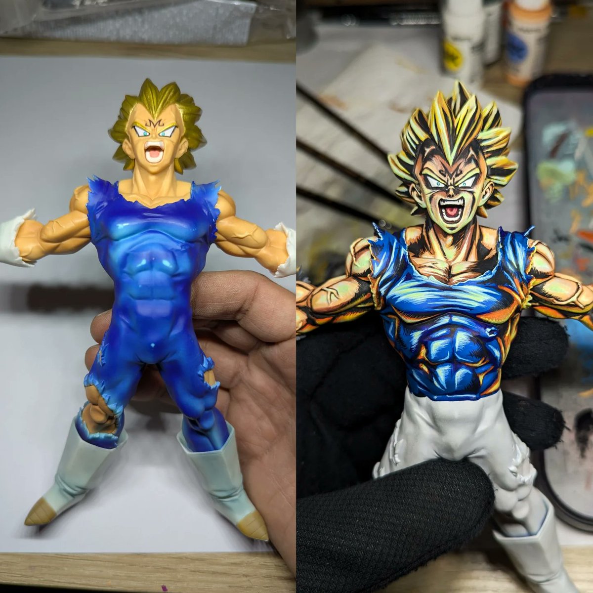 Graphigaut's tweet image. La suite du repaint de Majin Vegeta inspi #Dblegends
J&apos;ai pas mal tâtonné mais je commence à tomber sur un rendu qui me plaît, non sans efforts et prises de tête 🥵
Vous en pensez quoi ? Y&apos;a de l&apos;idée ? 🤔
N&apos;hésitez pas à partager les bros de dbl @ZarakiYT @Blastz_off @FitzAdri