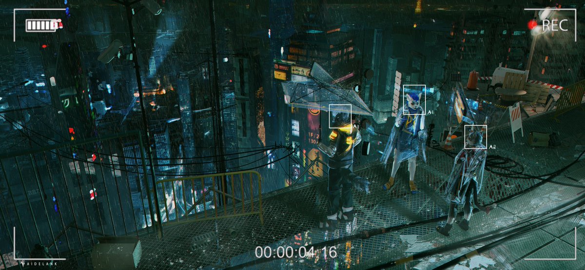 做了鬣狗设定印象的香水，想表达一下比较经典的室赛博朋克雨中城市的感觉吧
前调：雨水 杜松子 天竺葵
中调：苔藓 冷杉 青草
后调：麝香