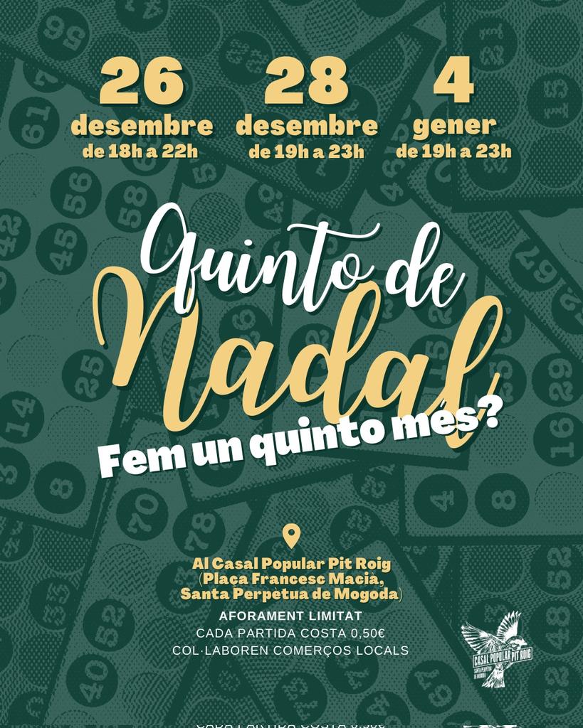 Demà últim dia de Quinto al Casal!