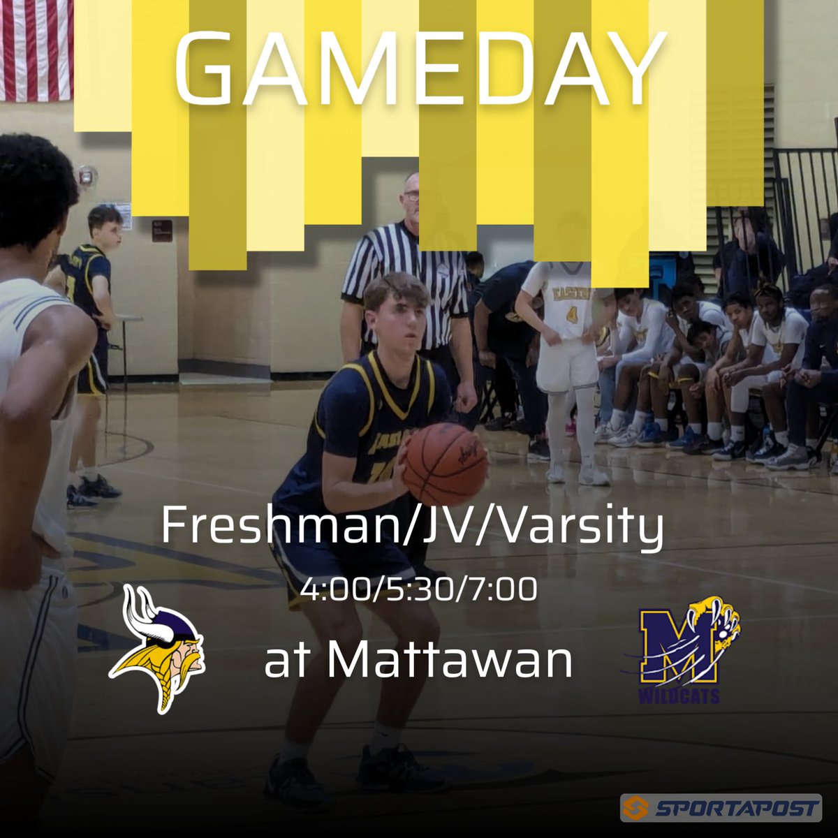 Haslett Boys Basketball (@hasletthoops) on Twitter photo The Vikings are back in action today as they travel to Mattawan to face the Wildcats. <a href="/mattawan_bball/">Mattawan menās basketball</a>
<a href="/517_hoops/">517hoops</a> <a href="/GlacSports/">Greater Lansing Sports</a> <a href="/midwestprephoop/">Midwest Prep Hoops</a> The Vikings are back in action today as they travel to Mattawan to face the Wildcats. <a href="/mattawan_bball/">Mattawan menās basketball</a>
<a href="/517_hoops/">517hoops</a> <a href="/GlacSports/">Greater Lansing Sports</a> <a href="/midwestprephoop/">Midwest Prep Hoops</a>