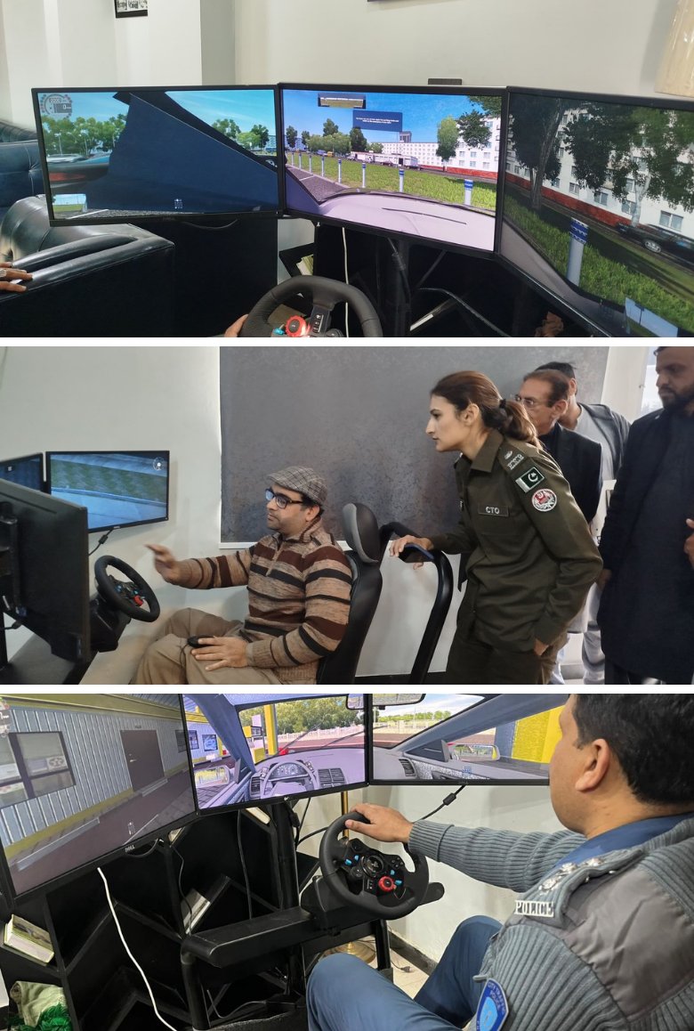 Rayahmadbhatti's tweet image. Rawalpindi.
City Traffic Police 
Takes a major step towards Innovation by introducing
#Modern #Driving #Simulators
For Training.
A valuable addition to
CTO Beenish Fatima&apos;s @beenshfatima
#vision for safer driving in #Rawalpindi .