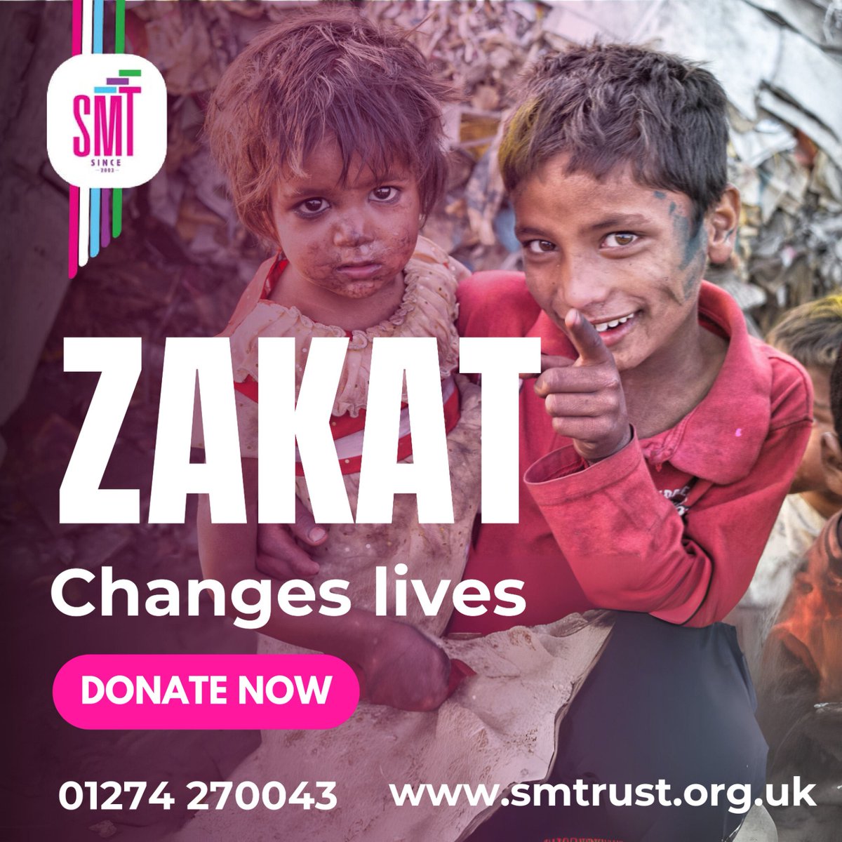 Jummah Mubarak from SMT 🌙

Today is the first Friday of the year and the first Friday of Rajab. Begin your year with Barakah. Begin your Rajab with Zakat.

#JummahMubarak #Rajab #Zakat#Charity #Blessings #StartWithGood