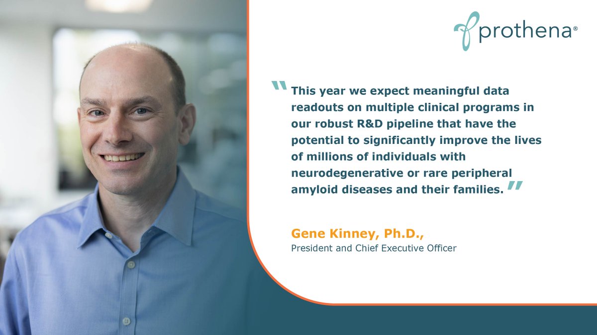As we enter 2025, our CEO Gene Kinney, highlights our ongoing commitment to supporting the millions affected by neurodegenerative &amp; rare peripheral amyloid diseases. Here’s to a year of continued progress, collaboration, &amp; meaningful impact for the patients &amp; their loved ones.
