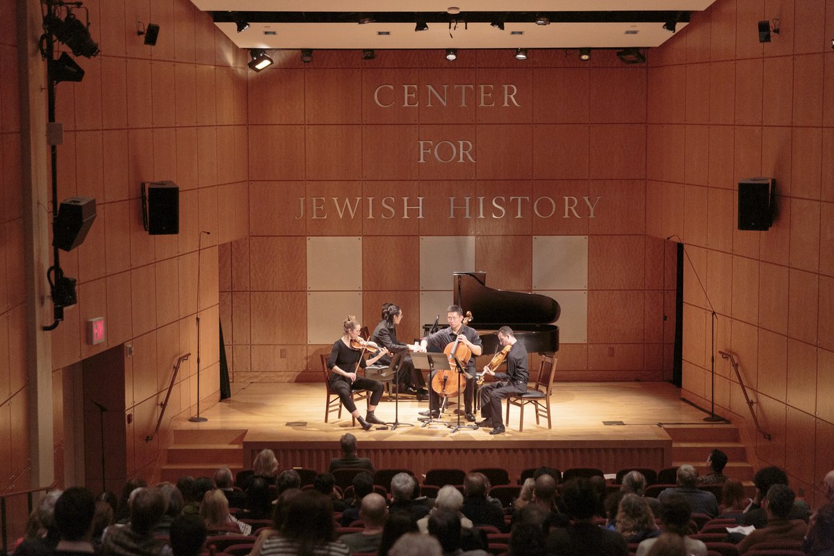 Last month, we were joined by world renowned composers Craig Urquhart, Sergei Newsky, Konstantia Gourzi, &amp; Tamar Muskal for a discussion &amp; concert exploring identity in our globalized world. A recording is available on our website: 1014.nyc/events/music-a…

PC: Sarah Blesener