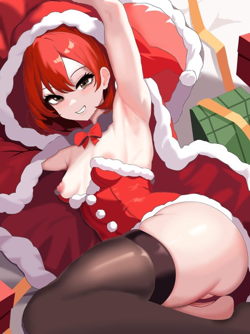 フォロワーさんのサンタコス(激遅 