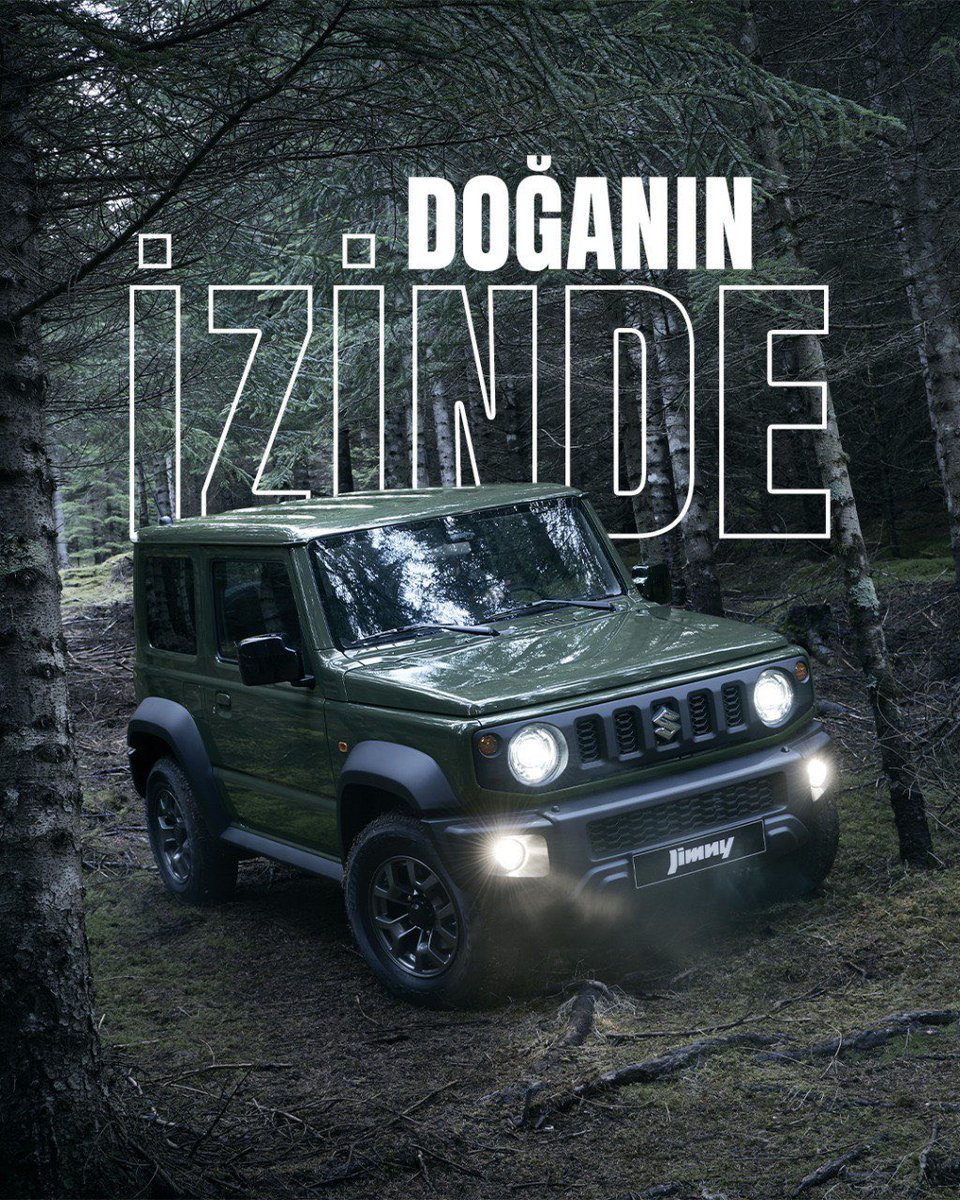 Suzuki Jimny ile yolları siz belirleyin, özgürlüğün tadını çıkarın. 🚙 ✨

#Suzuki #Jimny