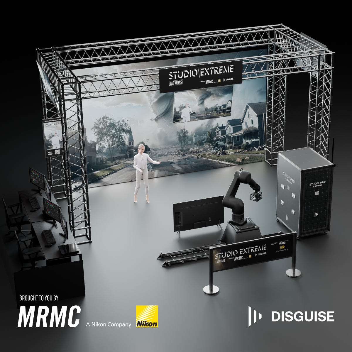 Looking forward to #CES2025 next week with <a href="/NikonUSA/">NikonUSA</a> &amp; @mrmcbroadcast, showcasing how our turnkey #virtualproduction solution, Studio Pro, can power immersive experiences by blending cutting-edge tech with creative &amp; technical services.

Learn more - web.disguise.one/3P518RT