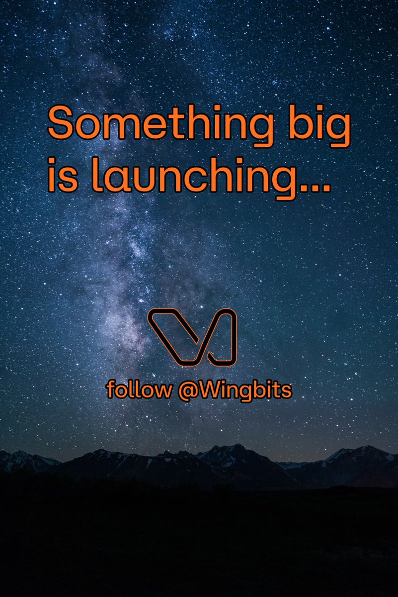 🔭 Something is coming...

Keep orbiting the Wingbits account for more details soon.

Wrong answers only: what do you think it could be? 🤔